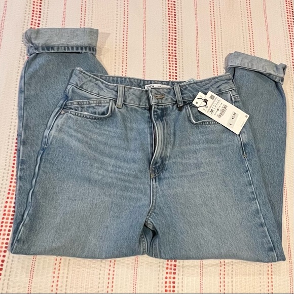 NWT ZARA Z1975 MOM FIT JEANS - Picture 5 of 12